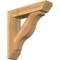 Ekena Millwork Funston Slat Rough Sawn Bracket w/ Offset Brace, Western Red Cedar, 8"W x 36"D x 36"H BKT0806X36X36FST06RWR - alternate 1
